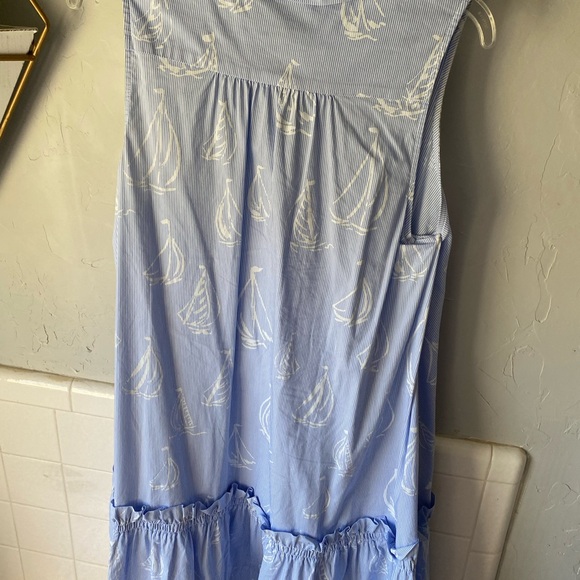 Lilly Pulitzer Blue and White Striped Dress - Picture 5 of 6